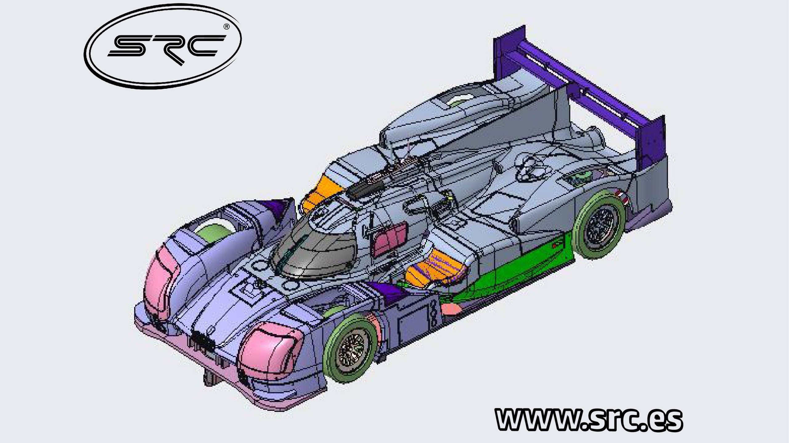 INSTRUCCIONES SLOT CAR PORSCHE LMP1 SRC 2.0 EVO.