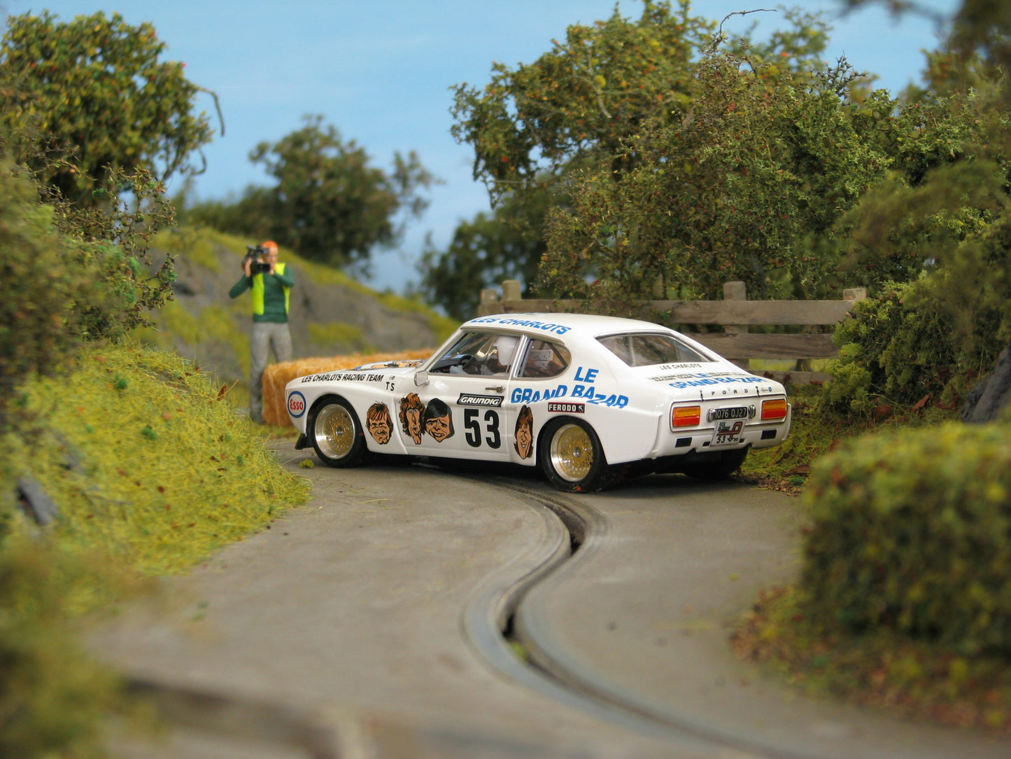 Ford Capri 2600 LV Tour de France 1973 #53 Rouget Rally