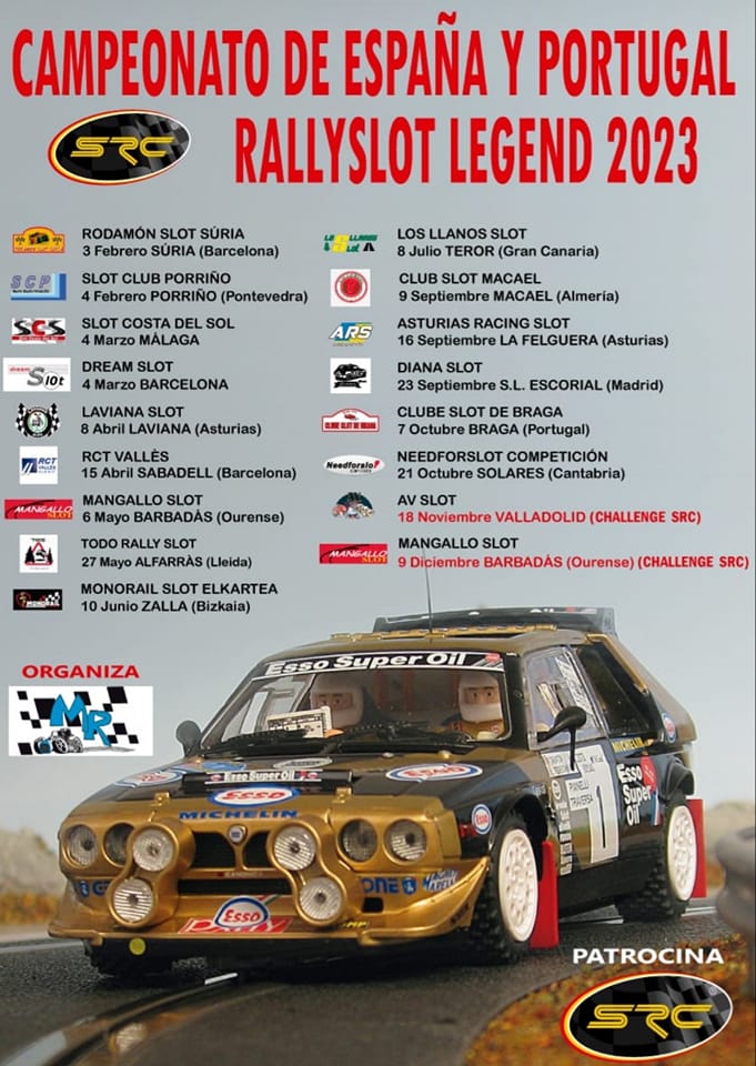 REGLAMENTOS RALLYSLOT LEGEND SRC 2023