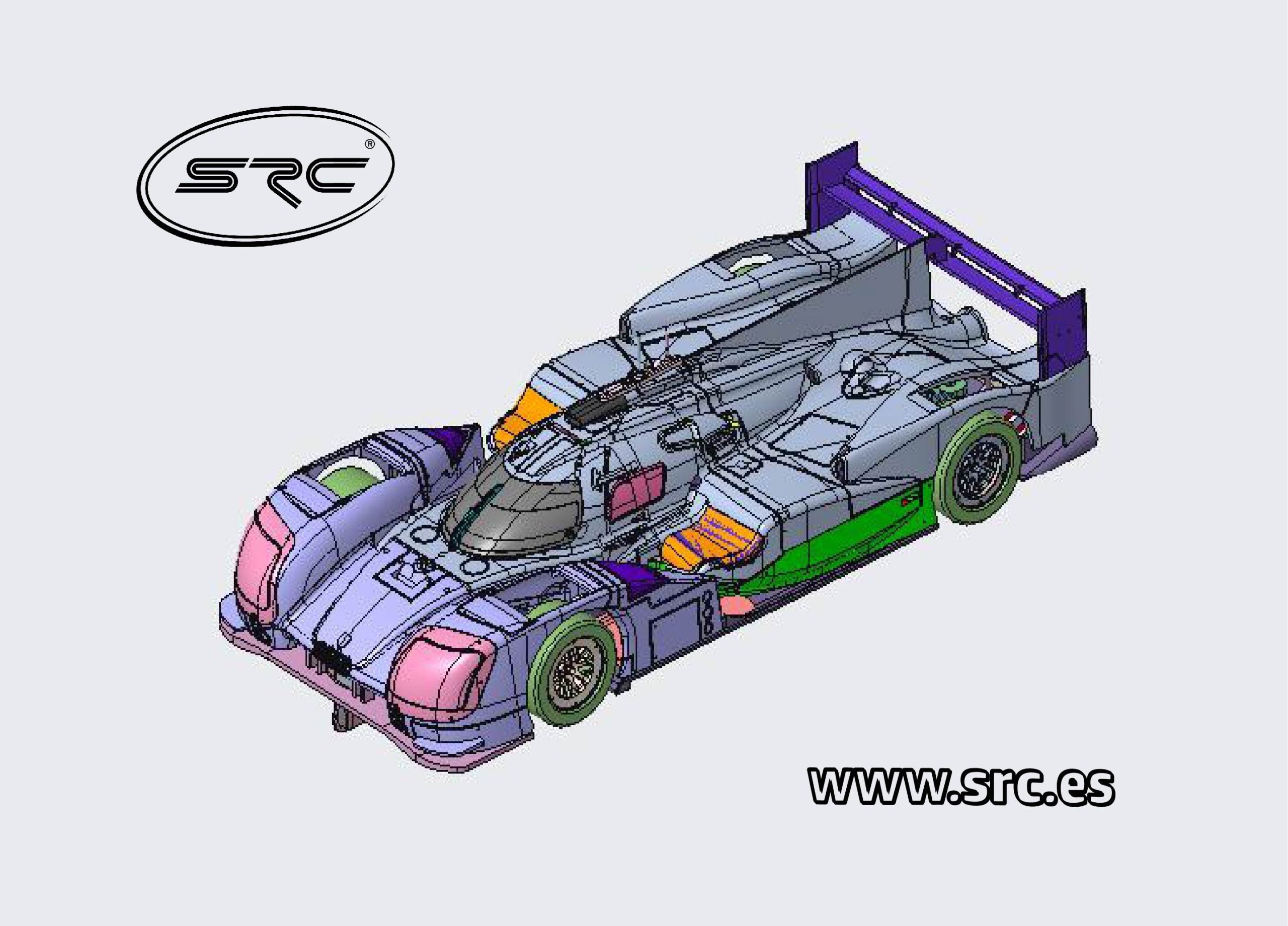 INSTRUCCIONES SLOT CAR PORSCHE LMP1 SRC 2.0 EVO.