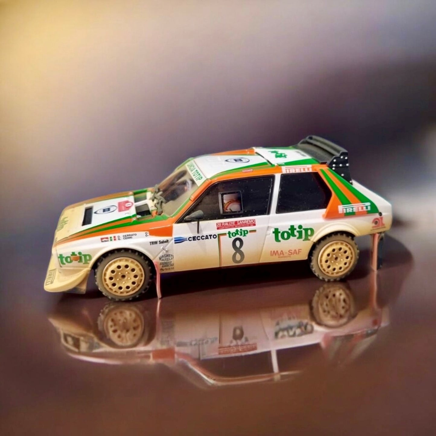 LANCIA DELTA S4 “TOTIP” Gravel San Remo 1986