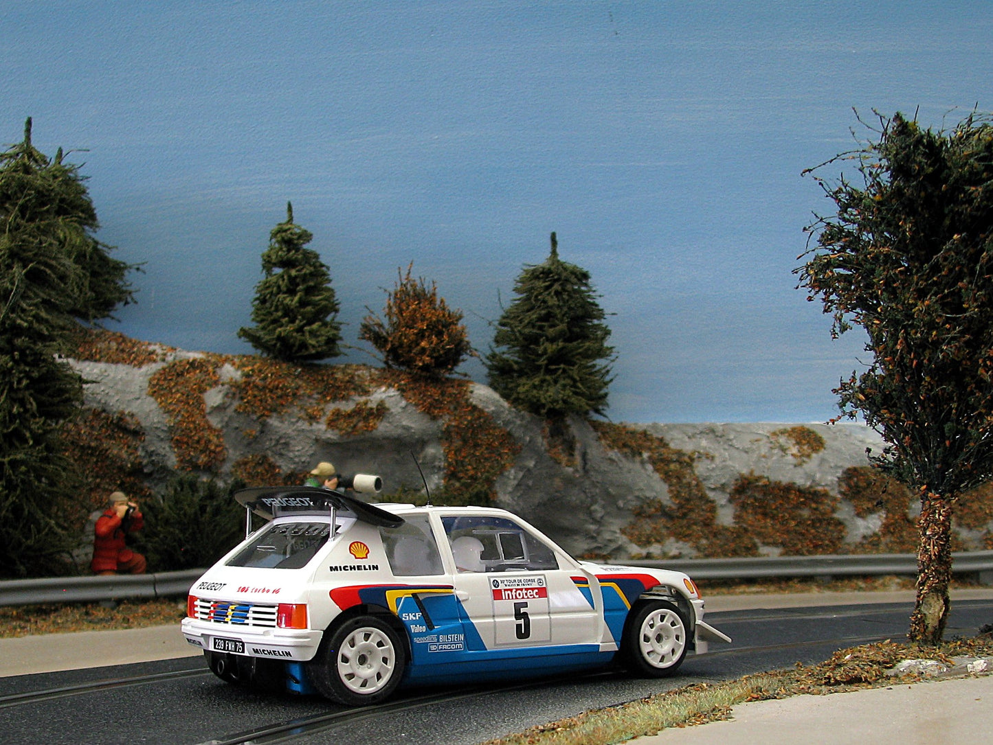 Peugeot 205 T16 Evo2 SABY Tour de Corse Nr. 5 Chrono