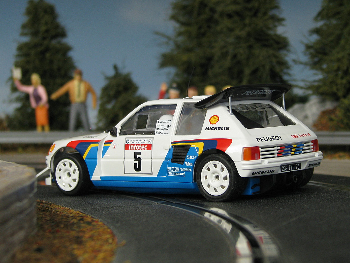 Peugeot 205 T16 Evo2 SABY Tour de Corse Nr. 5 Chrono